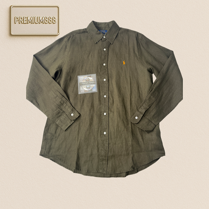 Linen Shirt Brown