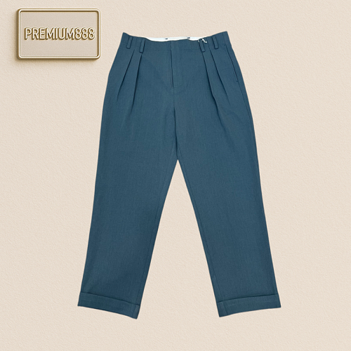 BC Brunello Double Pleat Flared Casual Pants