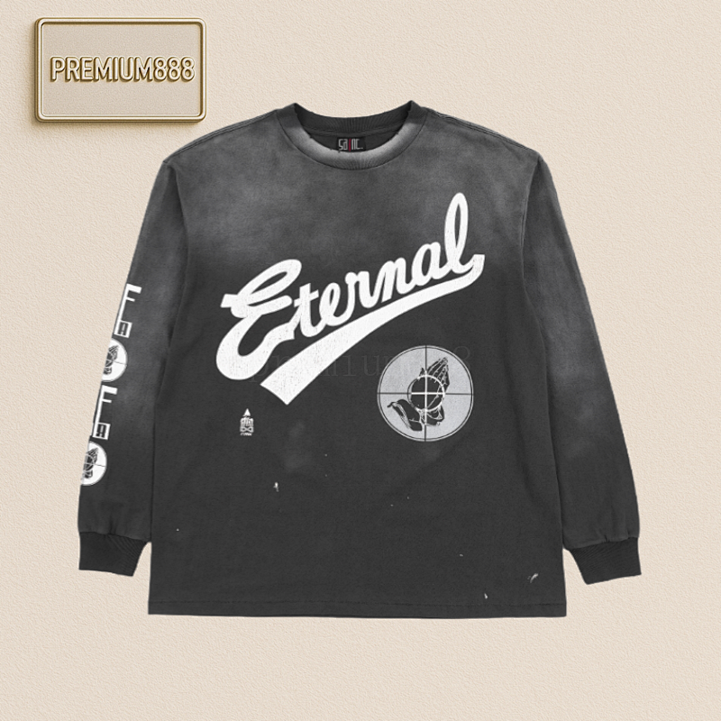 Saint Michael 25Fw Prayer Crosshair Print Long Sleeves
