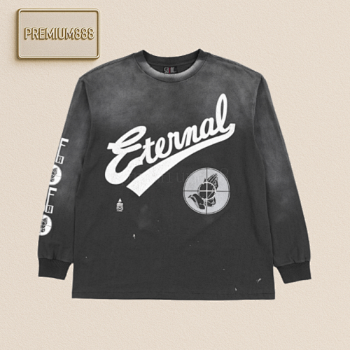 Saint Michael 25Fw Prayer Crosshair Print Long Sleeves