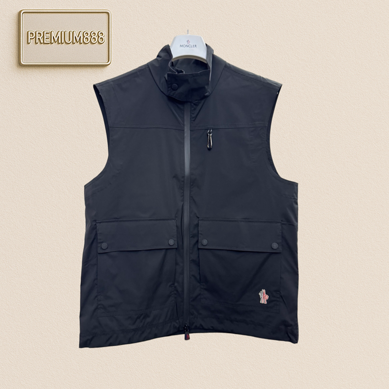 Monc Reflective Logo Zip-Up Jacket