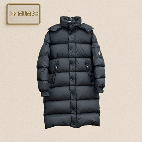 Moncler Matte Long Mayan Down Jacket