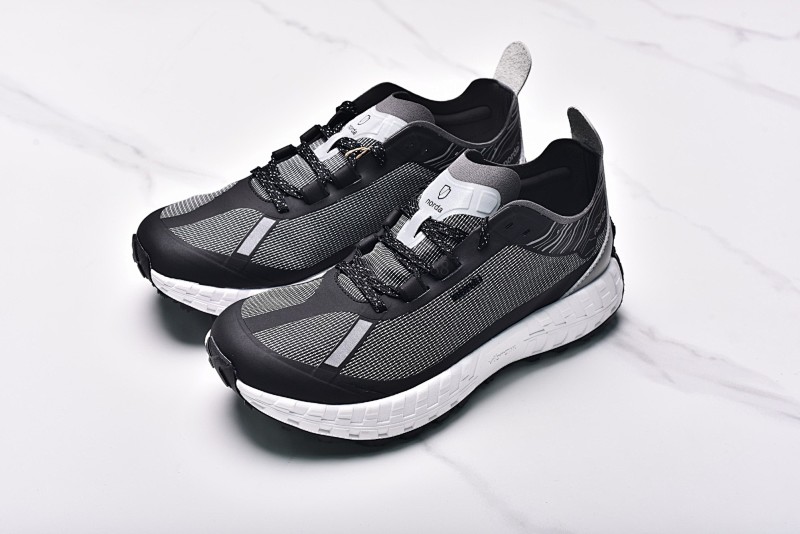 Norda Lace-up Anti-slip Gray Black