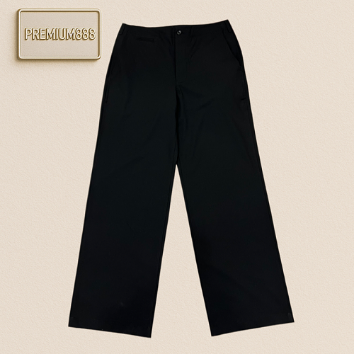The Row Slim Denim Stretch Casual Wide-leg Pants