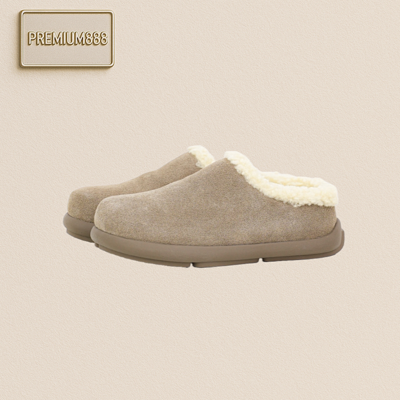 Ugg Little Potato Boken Lazy Slippers 1.5CM Thin-soled For Both Men And Women