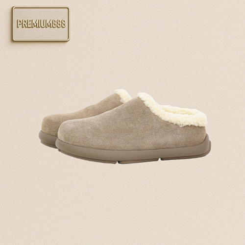 Ugg Little Potato Boken Lazy Slippers 1.5CM Thin-soled For Both Men And Women