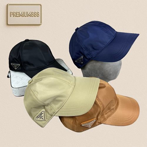 Prada Classic Triangular Baseball Cap A Must-have For All Looks Good For 10 Years A Daily