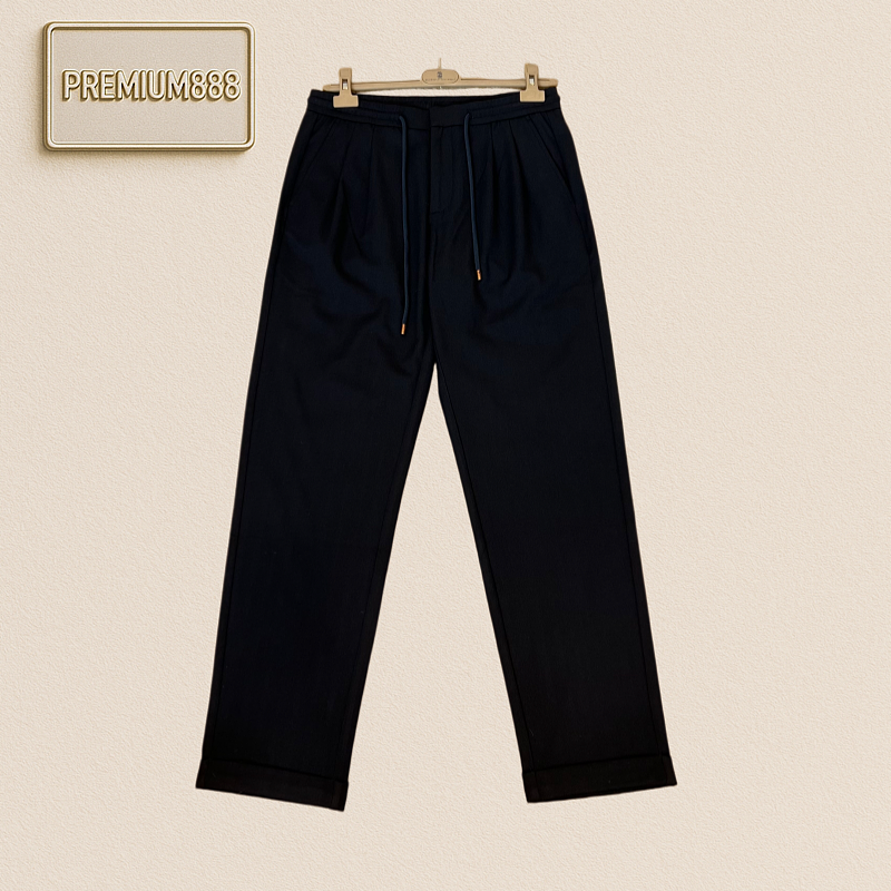 BC Brunello Classic Fitted Casual Straight Pants