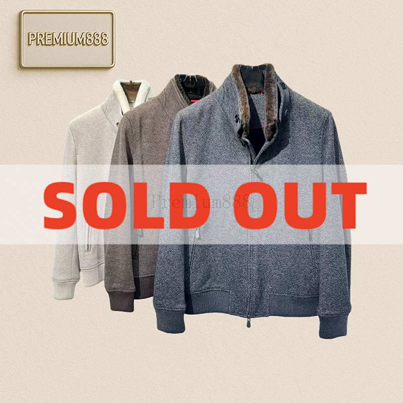 Simple Autumn And Winter. Thickened Coat Jacket Windbreaker Noble High-level Requirements