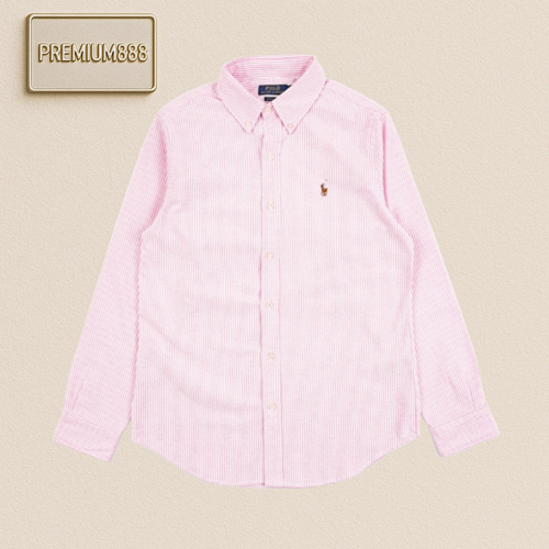 Ralph Lauren Striped Classic Unisex Oxford Spun Shirt