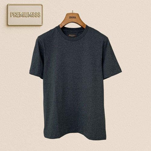 Loro Piana Basic Round-neck Short-sleeved T-shirt