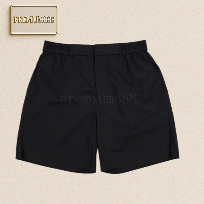 Fe Ndi Back Pocket Embroidered Shorts