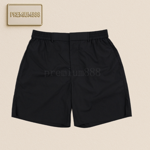 Fe Ndi Back Pocket Embroidered Shorts