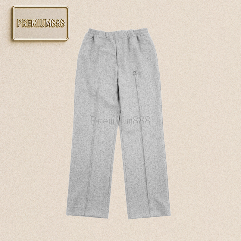 L V Casual Wool Pants
