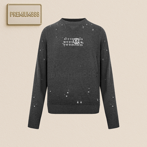 Off-White Maison Margiela Digital Cutout Sweater