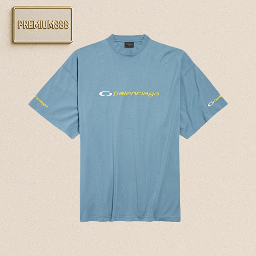 Balenciaga 25 Ba Lenciaga Single-ring Embroidered T-shirt