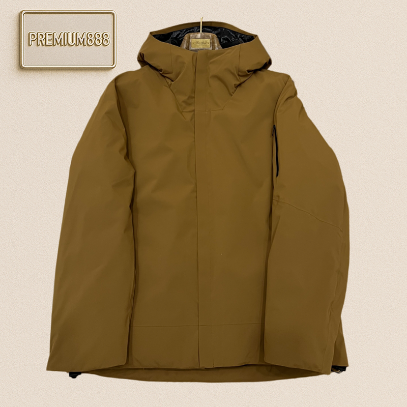 Zegna Jenia Hooded Insulated Jacket With Zipper Closure