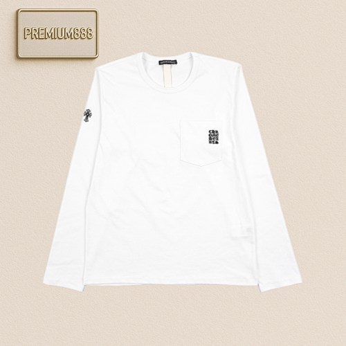 Chrome Hearts New Limited Edition Printed Long Sleeve With Sanskrit Embroidered Letters