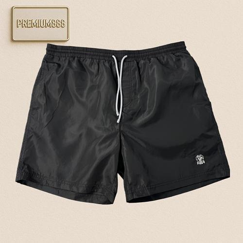 BC High-Measure Embroidery Pattern Short Pants