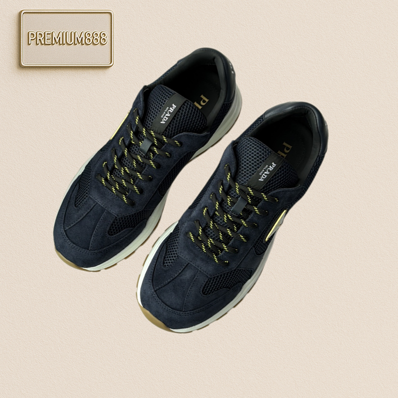 Prada The P Brand Sports Shoes Exude A Dynamic Sports Vibe Being Both Practical And Modern With