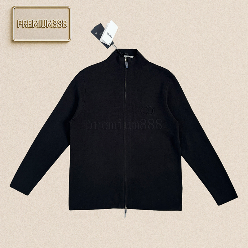 CD Letter Woolen Coat