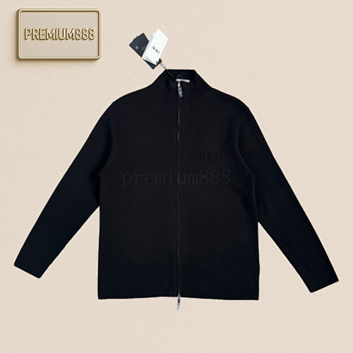 CD Letter Woolen Coat