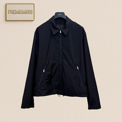 Pra Prada Solid Color Lapel Jacket