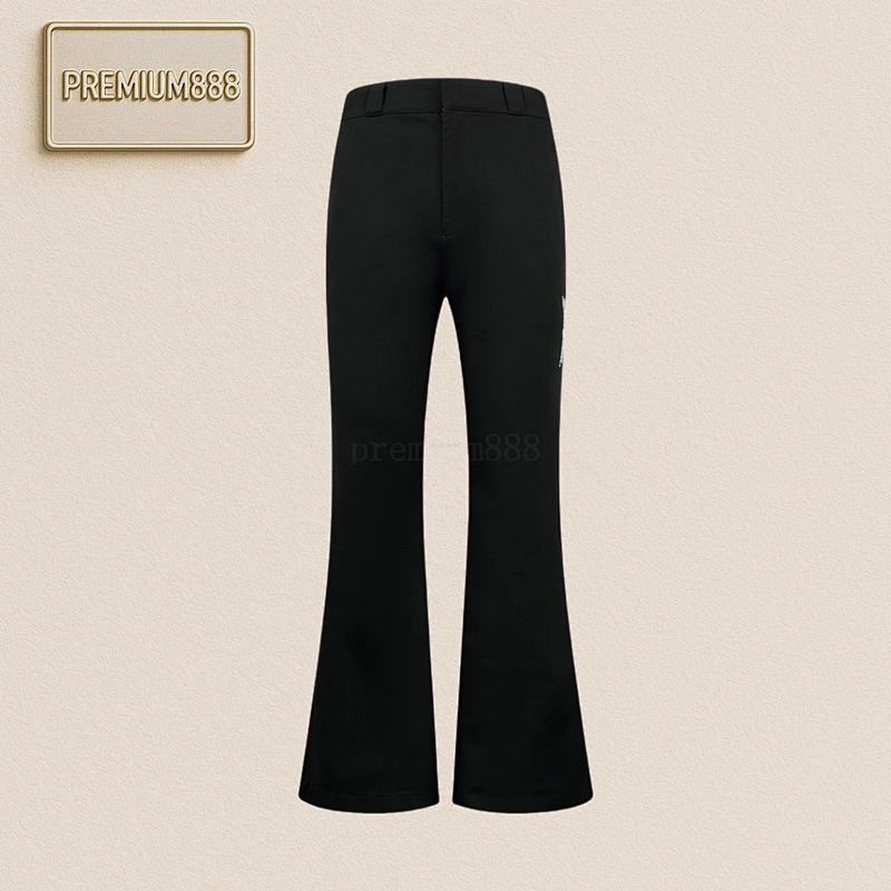 Louis Vuitton LO Uis Vuitton Patched Flared Casual Pants