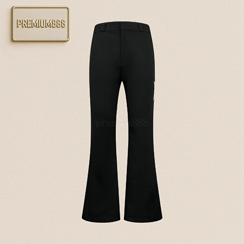 Louis Vuitton LO Uis Vuitton Patched Flared Casual Pants