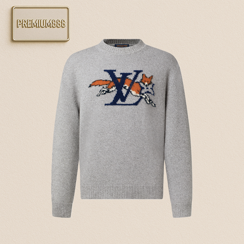 Louis Vuitton LV Fox Round Neck Sweater