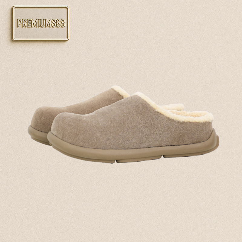 Ugg Little Potato Boken Lazy Slippers 1.5CM Thin-soled For Both Men And Women