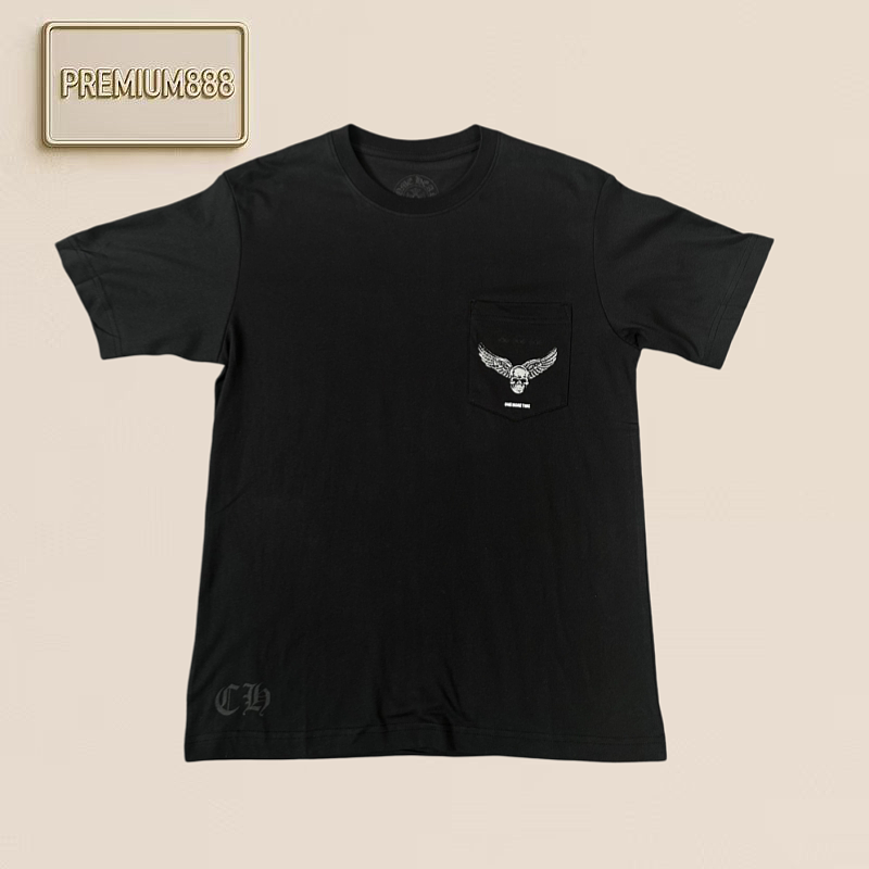 Chrome Hearts CH Crocin Foti Collared Short Sleeve