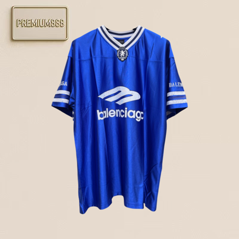 Bal Paris Rugby Collection 3m Ball Jersey V-Neck Short-Sleeved T-Shirt