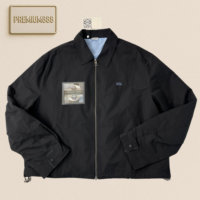 Loe Technology Cotton Drawstring Short Sleeve Blazer Craftsmanship Notes