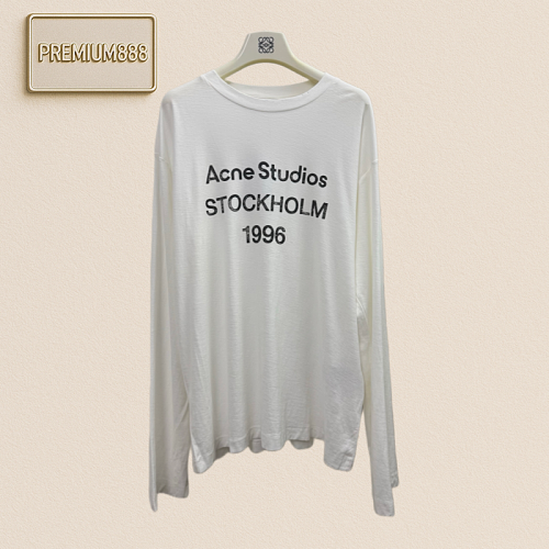 Acne Studios Mud-Dye Washed Vintage Long-Sleeved T-Shirt