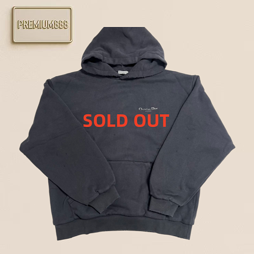 Dior Printed Denim Hoodie - Thick Version