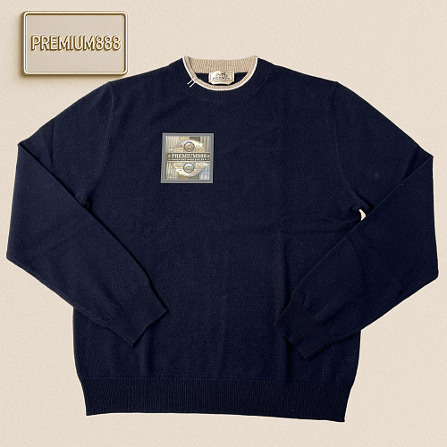 Hermès Autumn Winter New Collection H Doubles Round-neck Shirt