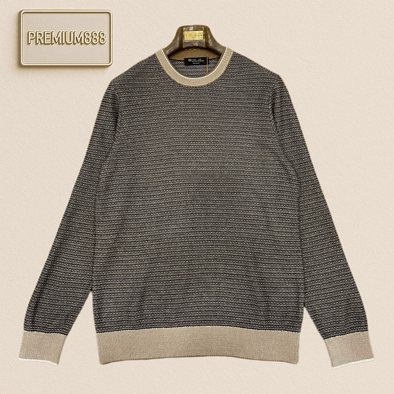Loro Piana Casual Round-neck Long-sleeve Knitted Sweater