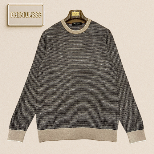 Loro Piana Casual Round-neck Long-sleeve Knitted Sweater