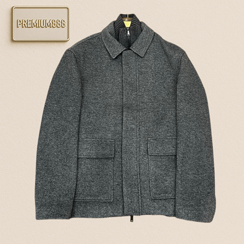 Zegna Jenia Double-Tone Buttoned Casual Jacket