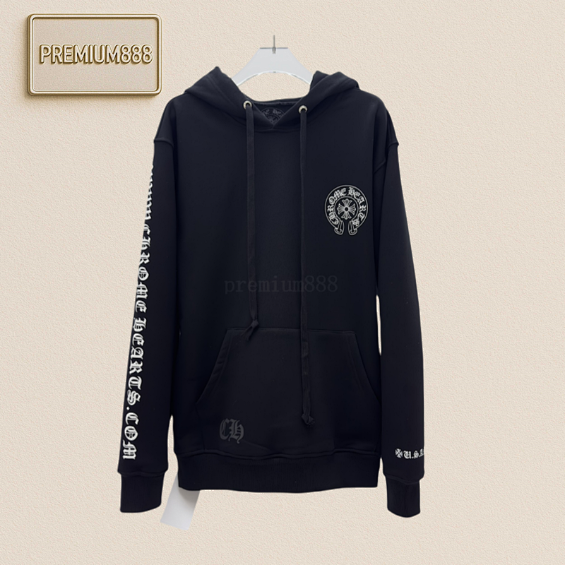 Chrome Hearts CH 24𝐒𝐒 New Sanskrit Horseshoe Hooded Sweatshirt