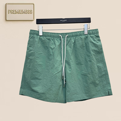 Hremes Hermès H Small Logo Embroidered Beach Quick-drying Shorts