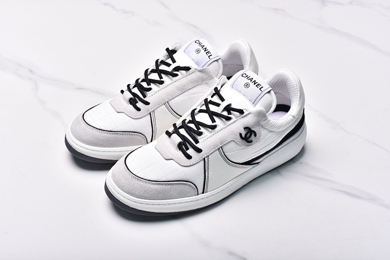 Chanel Wool Skateboard Shoes Foreign Trade Version On The New White Panda