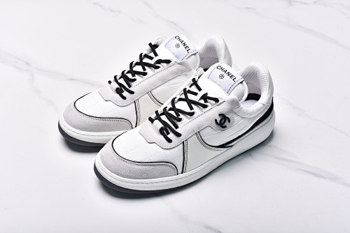 Chanel Wool Skateboard Shoes Foreign Trade Version On The New White Panda