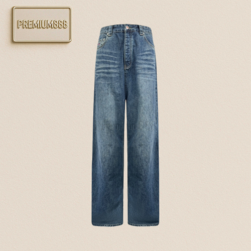 Balenciaga Blcg Unity Sport Embroidered Jeans