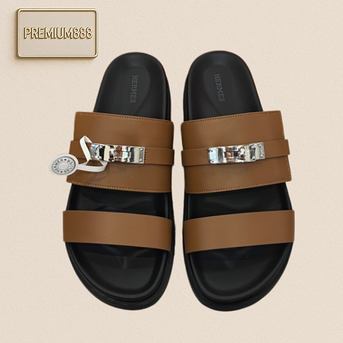 Hermès Hermes' New Men's Jackson Sandals A Stylish Bootie Made Of Cowhide Featuring An Ergonomic