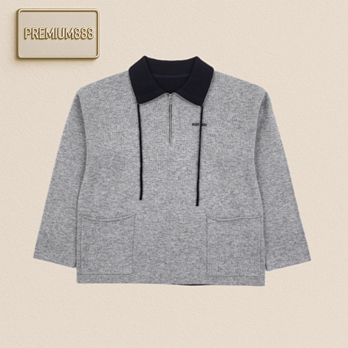 Miumiu Holiday Collection Cashmere Cardigan Hoodie Sweatshirt Size