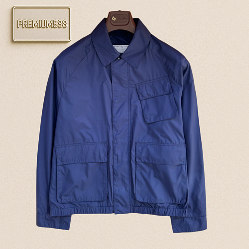 Brunello Cucinelli Brunello Collared Multi-Pocket Jacket