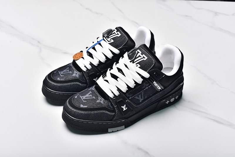 Louis Vuitton Louis Vuitton Trainer Denim Black