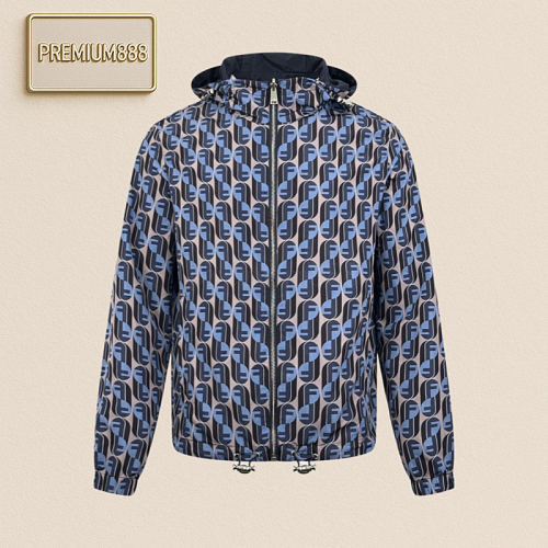 Fendi Double-sided Hooded Jacket